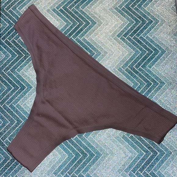 Shein Waffle Knit Bra & Panty Set - Picture 6 of 16